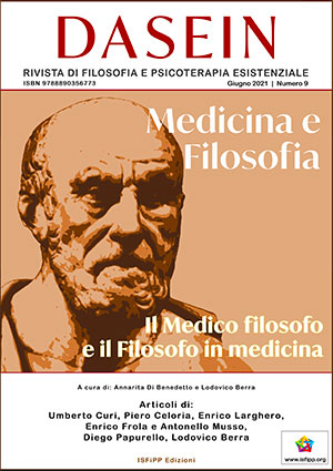 Dasein Journal N°11, Rivista di Filosofia e Psicoterapia esistenziale. Filosofia e Medicina